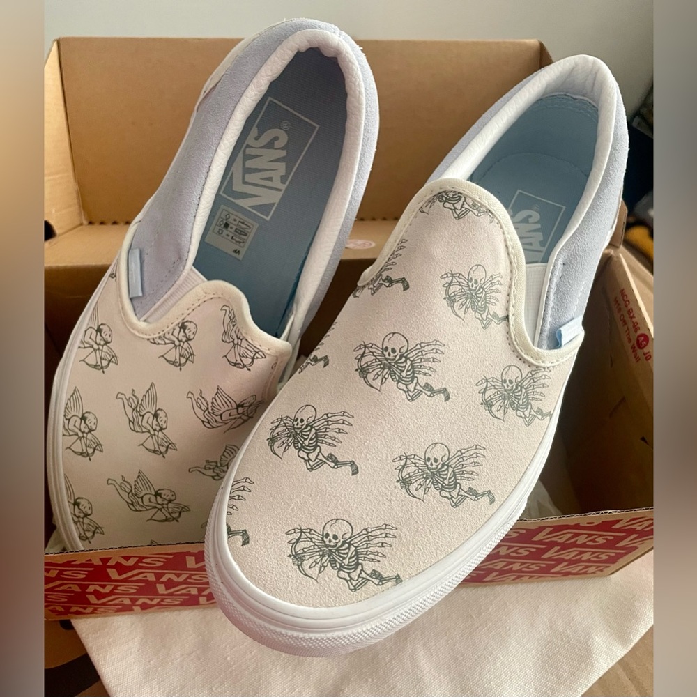 Vans Classic White Canvas Shoes
